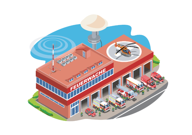 Die Warnmultiplikatoren versenden die Probewarnung zeitversetzt an Warnmittel wie Fernseher, Radios und Smartphones. Die Warnmultiplikatoren versenden die Probewarnung zeitversetzt an Warnmittel wie Fernseher, Radios und Smartphones.